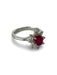 Bague 53 Bague or rubis et diamants 58 Facettes