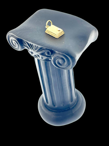 CARTIER - 1/8 oz guldbarre vedhæng med diamant 