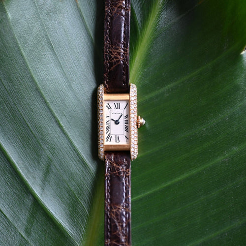 Cartier Tank Mini Allongée 58 Facettes