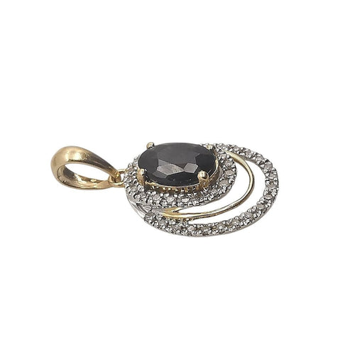 Pendentif Pendentif en or jaune & diamants 58 Facettes