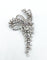 Broche Broche Vintage années 50 or blanc diamants 58 Facettes