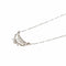 Collier Collier Or blanc Diamant 58 Facettes 3819221CN