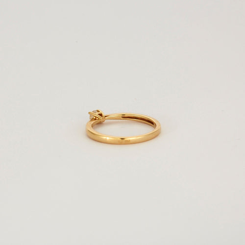 Bague 54 Solitaire or jaune diamant 58 Facettes 3121266