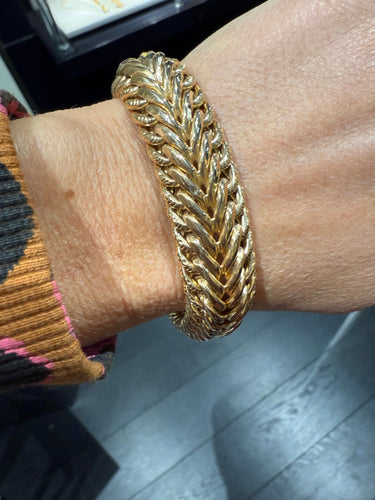 Bracelet bracelet or jaune - Maille américaine 58 Facettes 1.0001704/1