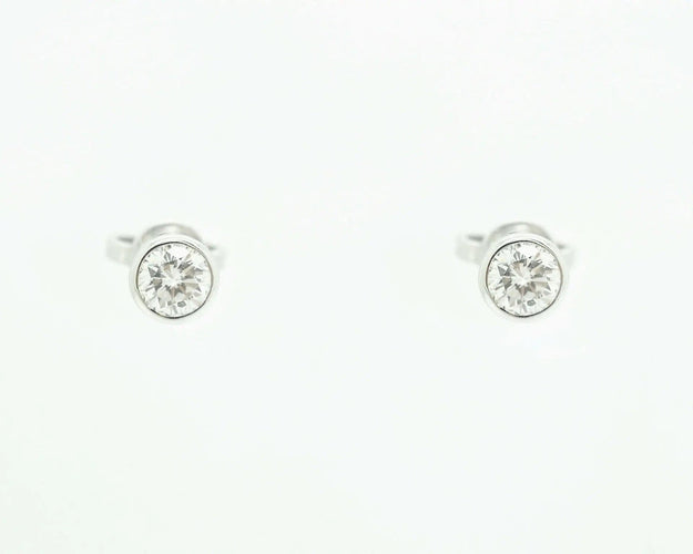 Boucles d'oreilles Boucles d'oreilles pointe de lumière Ct 0,60 58 Facettes 10501