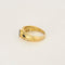Bague 57 Bague Or jaune diamants saphirs 58 Facettes LP1294/13