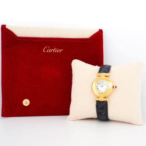 Bracelet Cartier Must Colisée - Ivory roman dial 58 Facettes