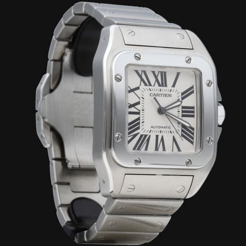Montre Cartier Montre Santos 100 Xl 58 Facettes MT43002