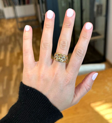 Bague 51 Bague en diamant All Fruits 58 Facettes