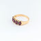Bague 58 Bague en or jaune rubis et diamants 58 Facettes 31234