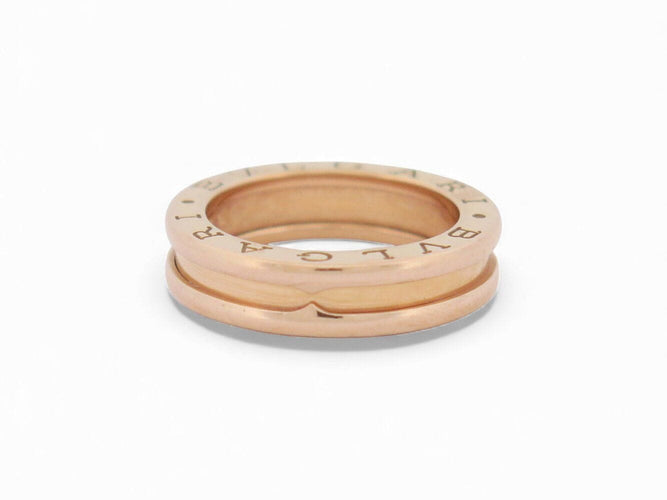 Bague 49 bague BULGARI b.zero1 336003 t49 en or rose 18k  ecrin 58 Facettes 271100