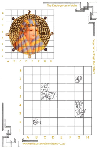 Broche L'orientalisme dans l'art victorien : un chef-d'œuvre émaillé intemporel 58 Facettes 18079-0229