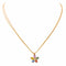 Collier Collier Or jaune Saphir, Rubis 58 Facettes 4421486RV