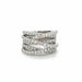 Bague 56 LEO PIZZO - Bague or blanc et diamants 58 Facettes 1.0000257/4