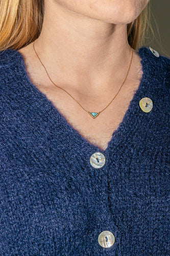 Collier Collier Or rose Diamant 58 Facettes 4553815CN