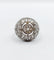 Bague 52 Bague boule Art Déco or blanc, diamant taille rose (circa 1920) 58 Facettes A04623