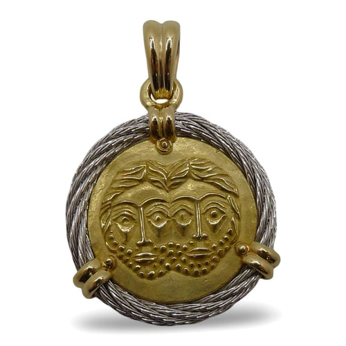 Pendentif Pendentif Fred Force 10 Gémeaux 58 Facettes 00049201