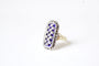 Bague BAGUE EMAIL BLEU MARCASSITES 58 Facettes SQ3745106