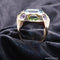 Bague 55.5 Bague Aigue Marine Péridot Améthyste - ref 4297 58 Facettes 4297