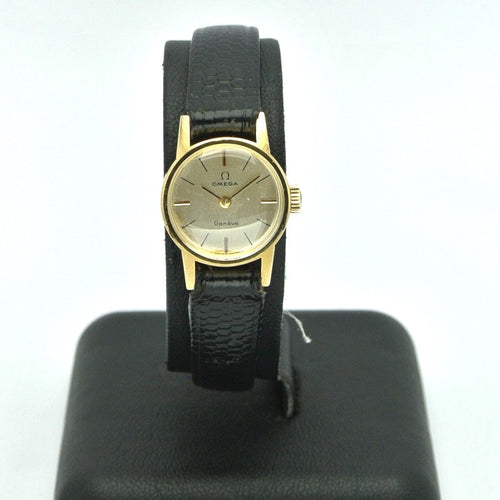 Montre Omega - Genève boîtier en or jaune 18 carats 58 Facettes