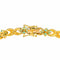Bracelet Bracelet  Or jaune, Or blanc Emeraude, Diamant 58 Facettes 4292749CN