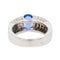 Bague 51 Bague Or blanc Saphir, Diamant 58 Facettes 3245016CN
