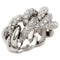 Bague 52 POMELLATO - Bague Catene en or blanc et diamants 58 Facettes