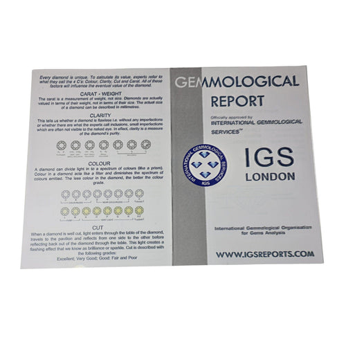 Bague Bague en or blanc avec aigue-marine et diamants certifiés 58 Facettes