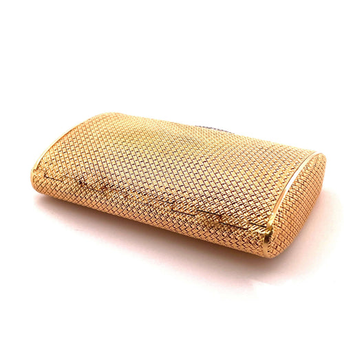 Accessoire Étui vide poche signé André Col or jaune 58 Facettes