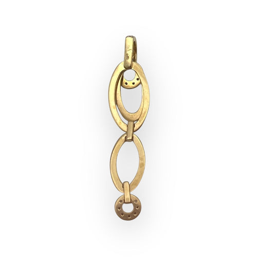 Pendentif Pendentif articulé or jaune et diamants 58 Facettes 149057677