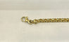 Bracelet Gourmette maille jaseron or jaune 58 Facettes LP725