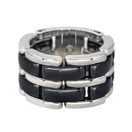 Bague 52 Chanel Bague Ultra Or blanc, Céramique 58 Facettes 4416095RV