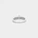 Bague Solitaire or blanc diamant 58 Facettes a definir