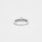 Bague Solitaire or blanc diamant 58 Facettes a definir
