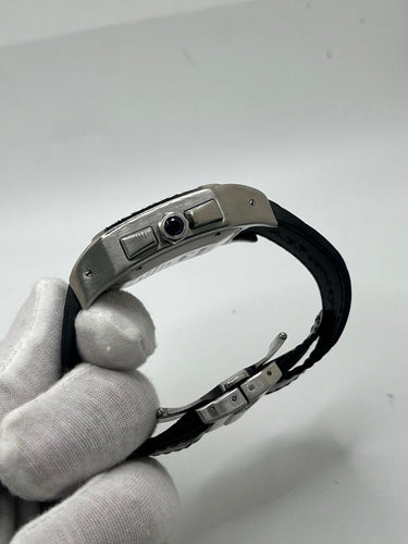 Montre Cartier Santos 100 XL Chronograph 58 Facettes