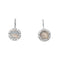 Boucles d'oreilles Chaumet Boucles d'oreilles Dormeuses Class One Croisière Or blanc Pierre de lune, Diamant 58 Facettes 4552100CN