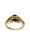 Bague 55 Bague or jaune saphir 1,5 ct et diamants 0,30 ct 58 Facettes 00066801