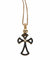 Collier Collier pendentif croix Recarlo or rose 58 Facettes