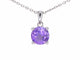 Pendentif Pendentif en or blanc avec améthyste 58 Facettes 2193