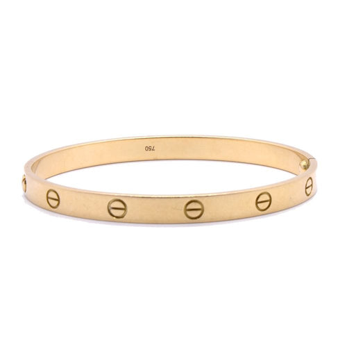 Bracelet CARTIER - Bracelet Love Or Jaune, écrin et papiers 58 Facettes 109