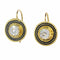 Boucles d'oreilles Aperçus de grandeur : boucles d'oreilles en diamant des années 1830 58 Facettes 21355-0125