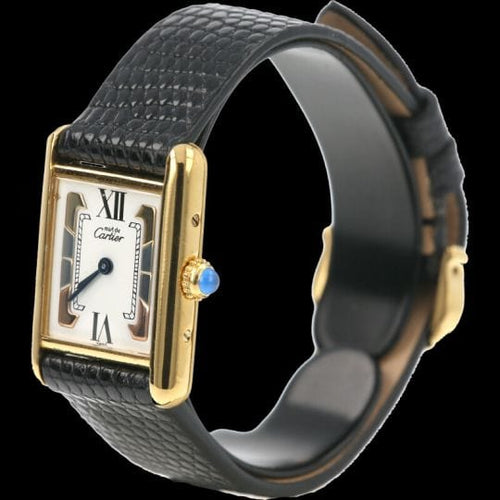 Montre Cartier Montre Tank Vermeil 58 Facettes MT42414