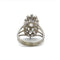 Bague 55 Bague - Or blanc 18K et diamants - années 50 58 Facettes 1059