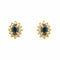 Boucles d'oreilles Boucles d'oreilles  Puces Or jaune Saphir, Diamant 58 Facettes 4443920RV