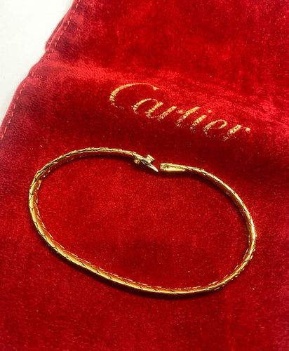 Bracelet CARTIER VINTAGE - BRACELET OR JAUNE 58 Facettes