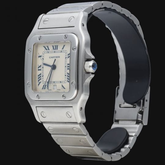 Montre Cartier Montre Santos De Cartier Galbee 58 Facettes MT41016