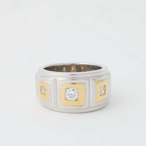 Bague 56 Bague jonc diamants 58 Facettes