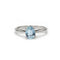 Bague 58 Bague - Or & Aigue-Marine 58 Facettes 250230R
