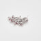 Boucles d'oreilles Boucles d'oreilles fleur diamants et rubis 58 Facettes 2922