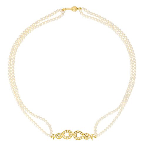Collier Collier Or jaune Diamant 58 Facettes 3951649CN